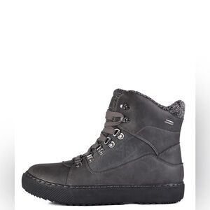 EUC Men's Kuiper Canada Size 8 Waterproof Grey Lace-up Boots